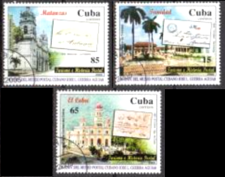 Cuba #4446 - 4448 2004 Serie completa
