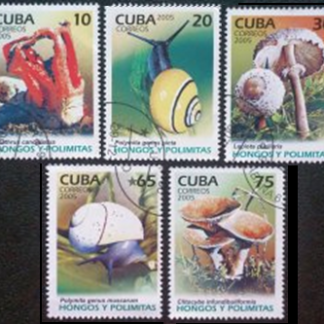 Cuba #4551 - 4555   2005   Serie completa