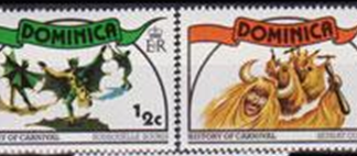 Dominica  #555 - 556  1978