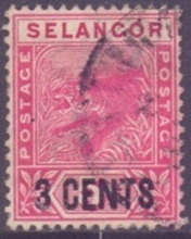 Malasia Selangor # 28  1894
