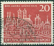 Alemania #785 1958