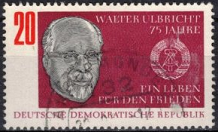 Alemania Republica Democratica #1022 1968