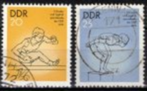 Alemania Republica Democratica  #1666 - 1667   1975