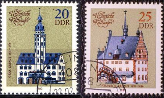Alemania Republica Democratica    #2325 - 2326  1983