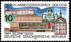 Alemania Republica Democratica #2418 1984