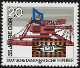 Alemania Republica Democratica #2428 1984