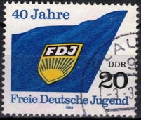 Alemania Republica Democratica    #2525  1986