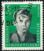 Alemania Republica Democratica #B71 1961