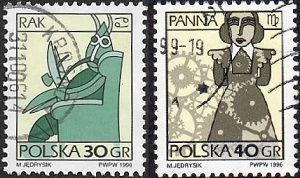 Polonia #3281 - 3282 1996