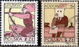 Polonia #3287 - 3288 1996