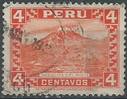 PERU #309 1932  Usada
