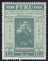 PERU #C142 1958