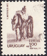 Uruguay  #955  1986  Usada