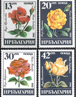 Bulgaria #3076 - 3079 1985  Usadas