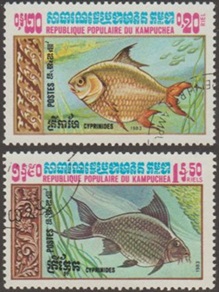 Kampuchea #447 y #451  1983