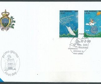 San Marino #1435 - 1436  1999 Serie completa F.D.C.