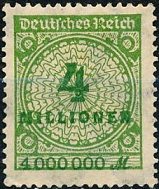 Alemania #284 1923
