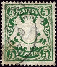 Alemania A Bavaria #39 1870