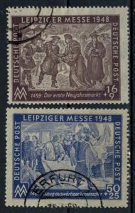 Alemania ocupacion Rusa #10NB1 - 10NB2  1948  Serie completa