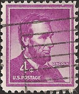 ESTADOS UNIDOS # 1036  1954  USADA