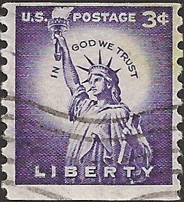 ESTADOS UNIDOS # 1057  1954  USADA