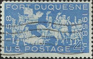 ESTADOS UNIDOS # 1123  1958  USADA