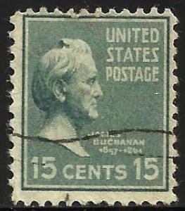 ESTADOS UNIDOS # 820 1938  USADA