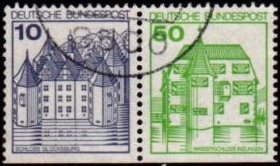 Germany #1231a con 1236a 1977