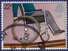 Gran Bretaña #939 1981 "Año internacional de los discapacitados"