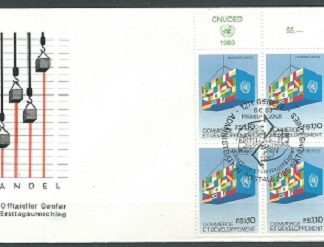 Naciones Unidas - Ginebra   #118  1983 F.D.C.
