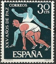 España #1226  1964  Usada