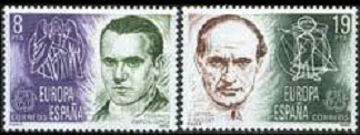 España #2208 - 2209 1981 Serie completa Usadas