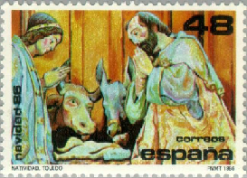 España #2499  1986  Usadas  «Navidad»