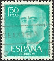 España #827  1954