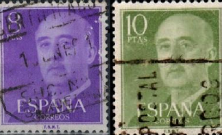 España  #834 - 835 1954