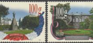 Islandia  #1236 - 1237   2011 Serie completa usadas