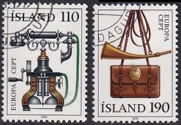 Islandia #515 516 1979 Serie completa.