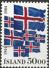Islandia #591 1985