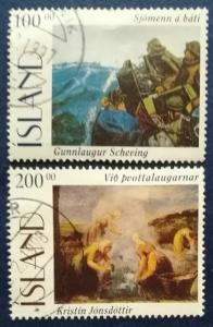 Islandia #816 - 817 1996 Serie completa