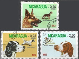 Nicaragua #1145 - 1147   1982