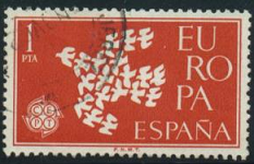 España #1010  1961