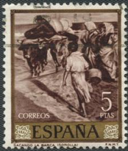 España #1223  1964  Usada