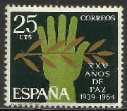 España #1225  1964  Usada