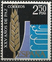 España #1234  1964  Usada