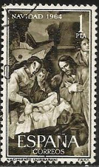 España    #1279  1964 "Navidad"