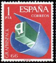 España #1336  1966  Nuevo