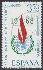 España #1532  1968