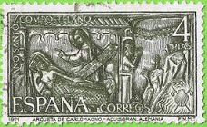 España # 1654  1971