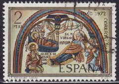 España # 1742  1972  «Navidad»