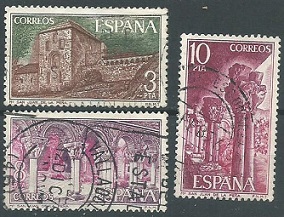 España # 1922 - 1924  1975  Serie completa